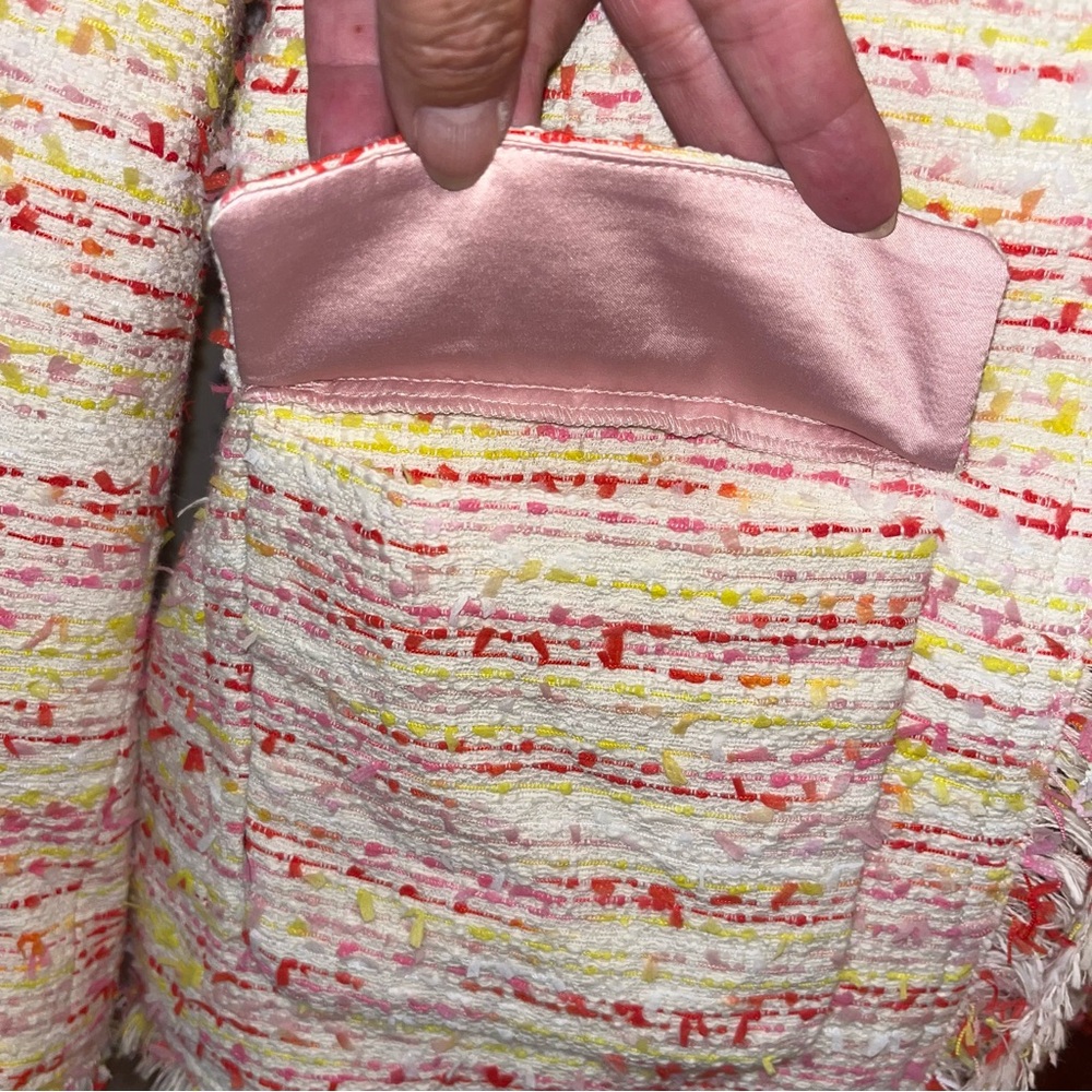 Kate Spade Tweed Chic Multicolor Jacket - Picture 7 of 13